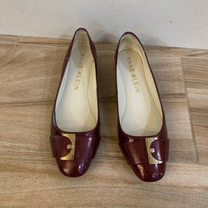 Maroon Anne Klein Flats